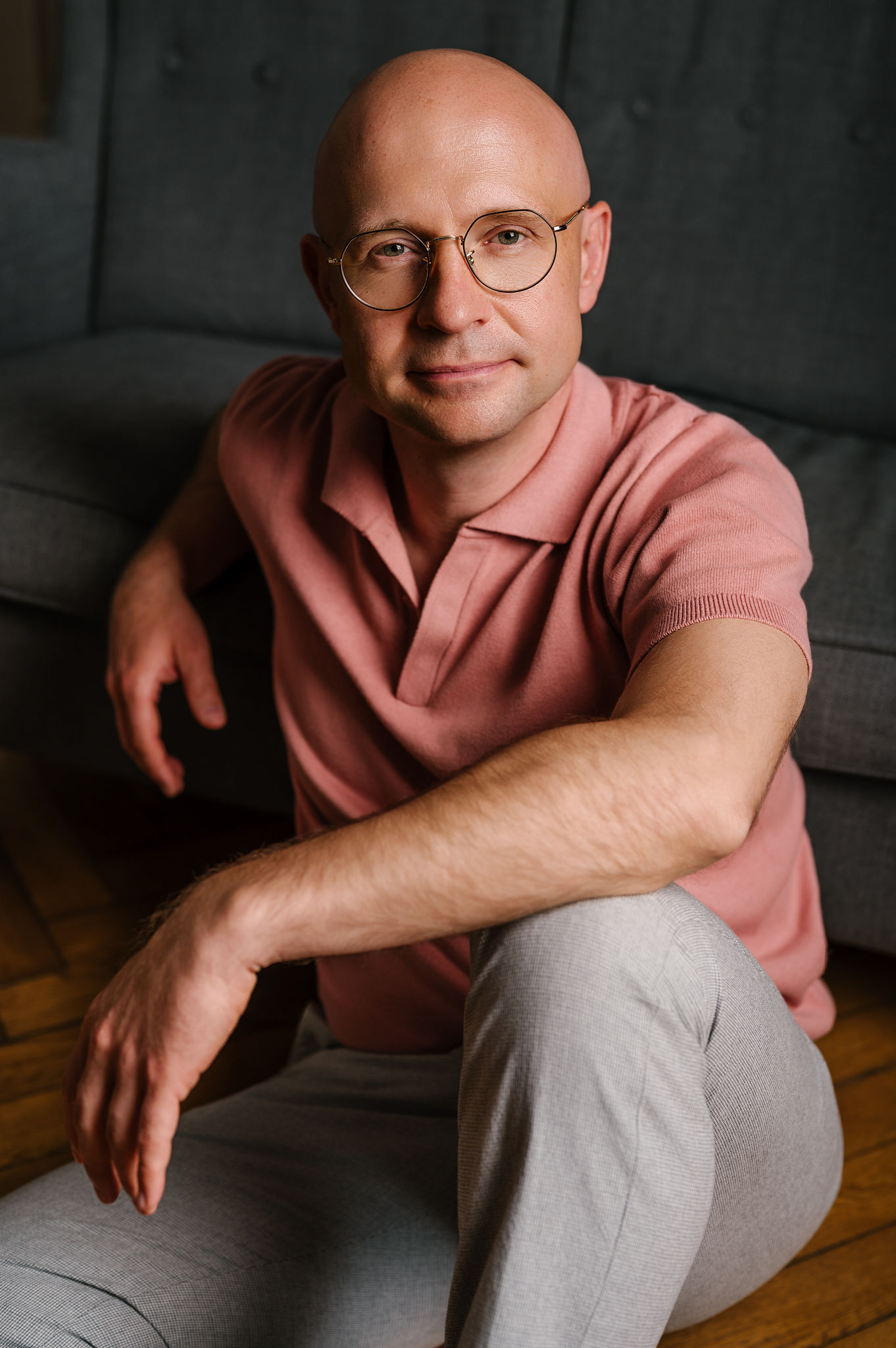 Maciej Prósiński podczas rozmowy